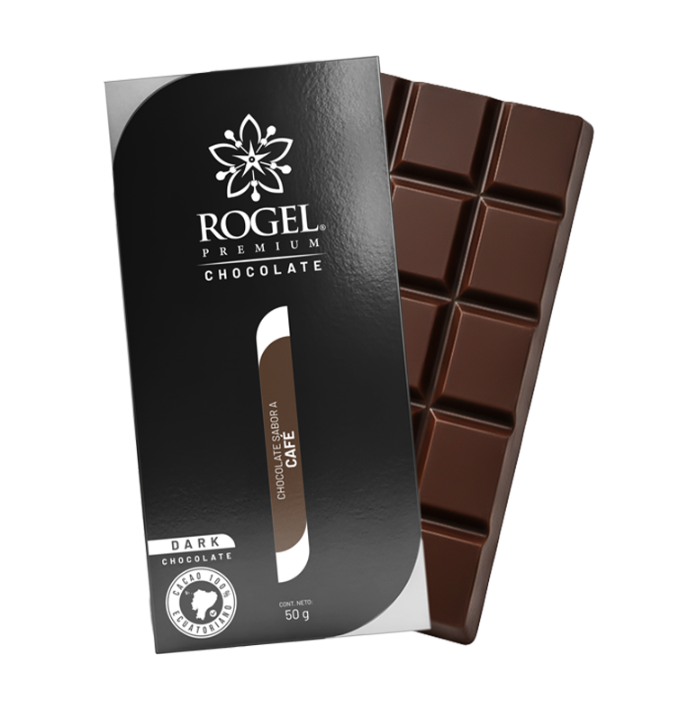 Rogel Premium - Chocolate Oscuro sabor a Café