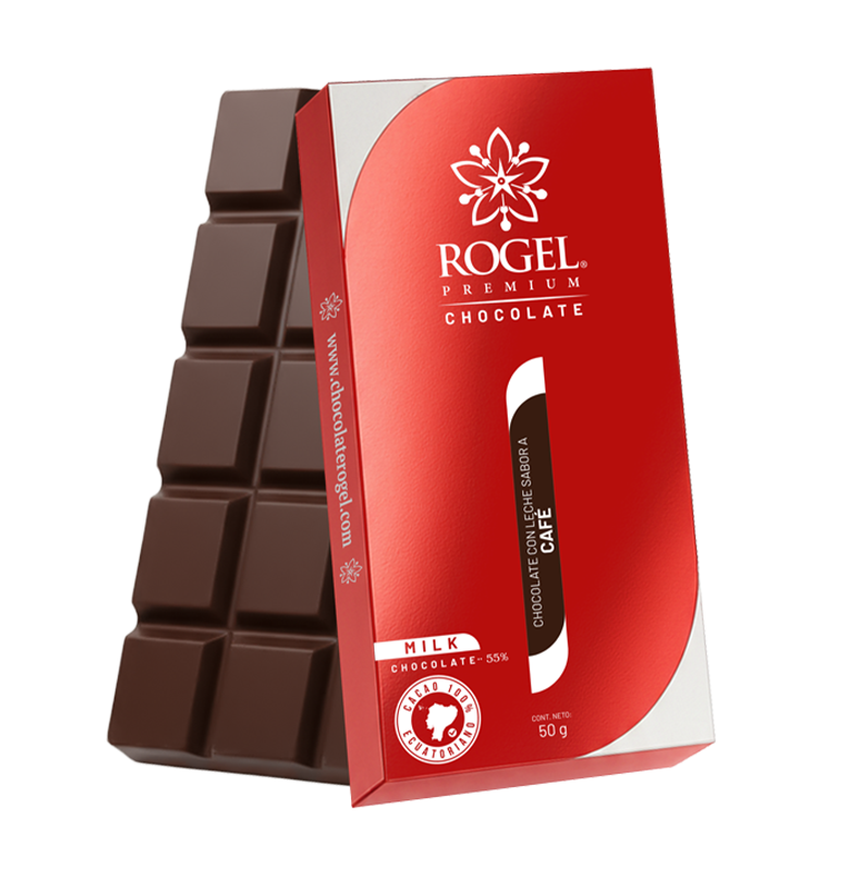 Rogel Premium - Chocolate con Leche sabor a Café